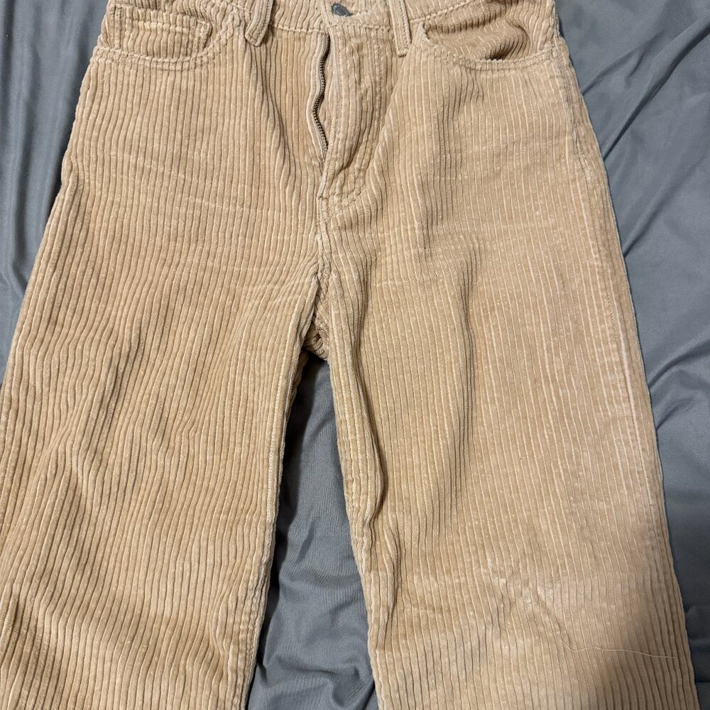 Levi's Premium Corduroy Ribcage Straight Ankle Women's Jeans (Size 27)